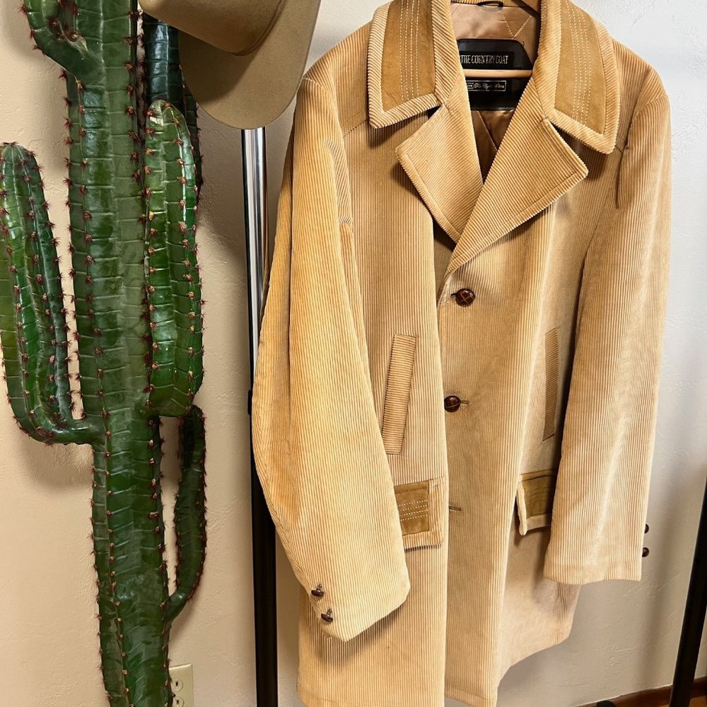 True Vintage 1970s "THE COUNTRY COAT" Sear's The Men's Shop | 46 Tall